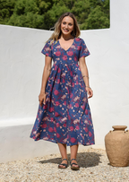 Promenade Dress Moon Flower