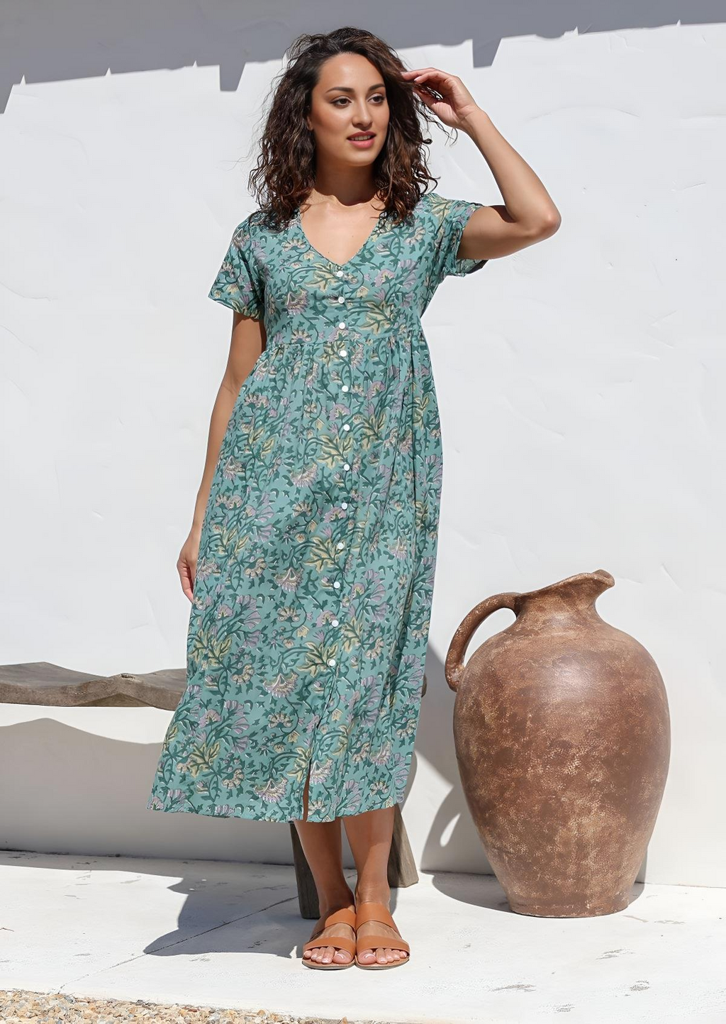 Promenade Dress Sage