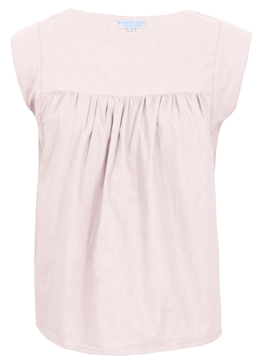 Quinn Top Natural White