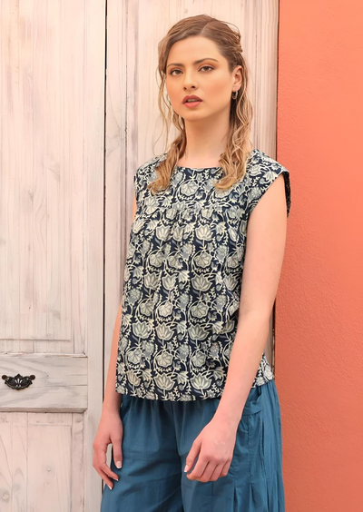 Quinn Top Indigo