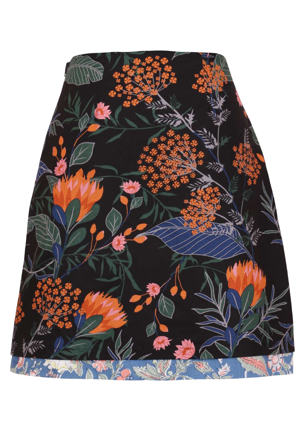 Reversible Skirt Poppy Queen Protea