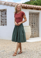 Ruby Skirt Jungle Green