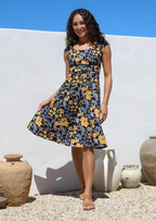 Scarlett Dress Night Shade