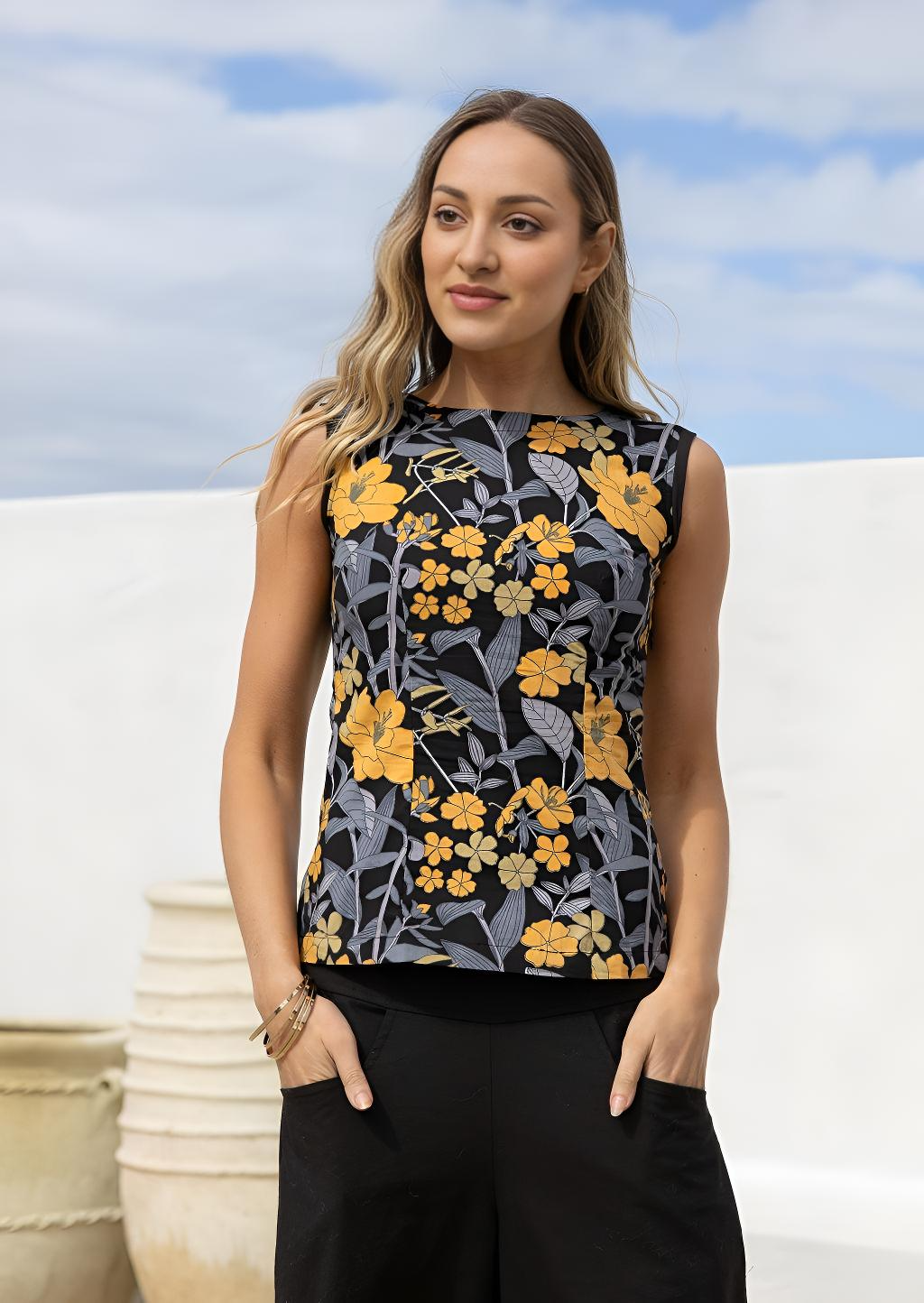 Shell Top Night Shade