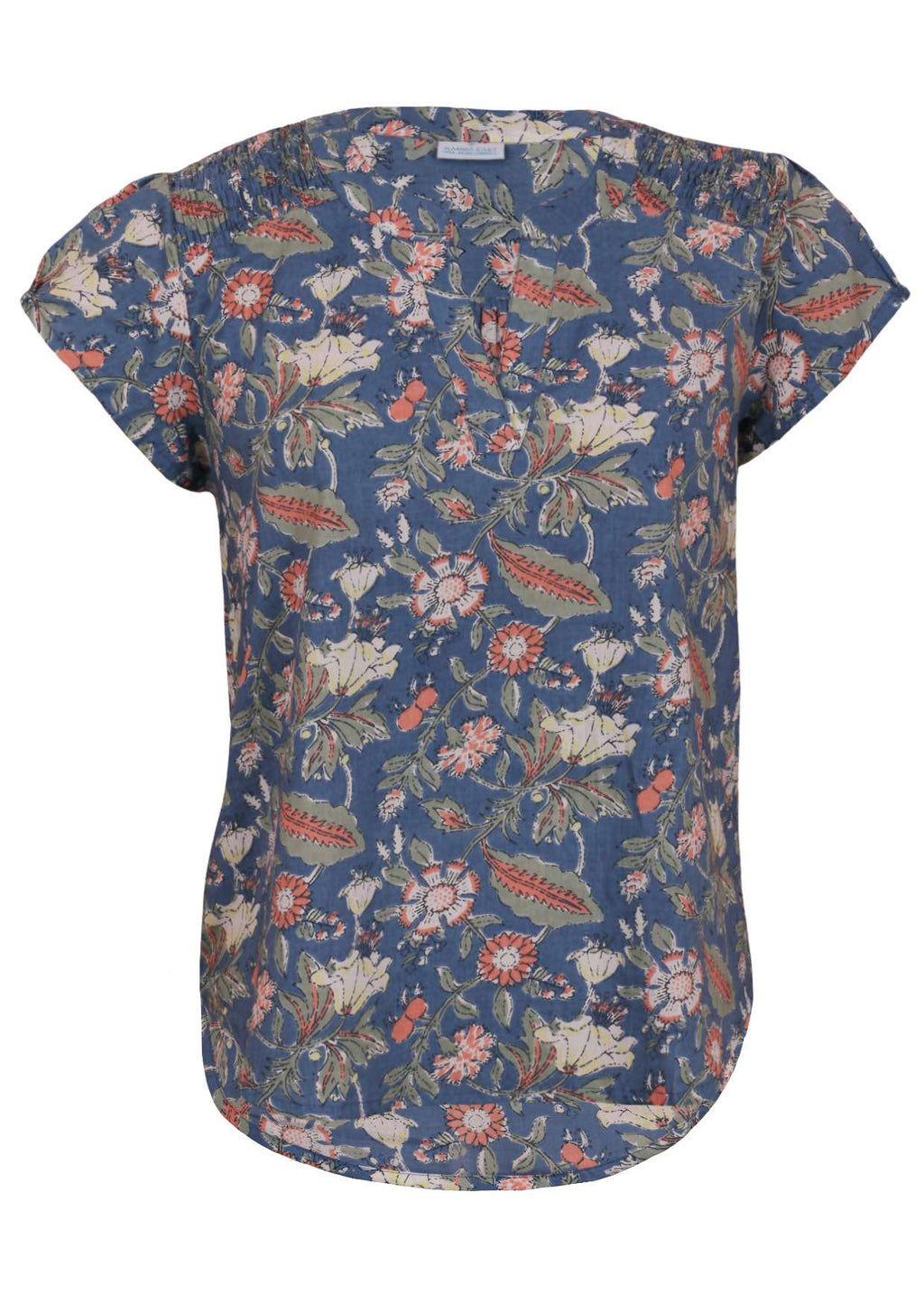 Sky Blouse Poppy