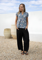 Sky Blouse Poppy