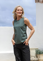 Sylvia Top Jungle Green