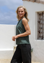 Sylvia Top Jungle Green