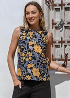 Sylvia Top Night Shade