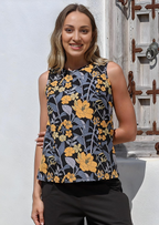 Sylvia Top Night Shade