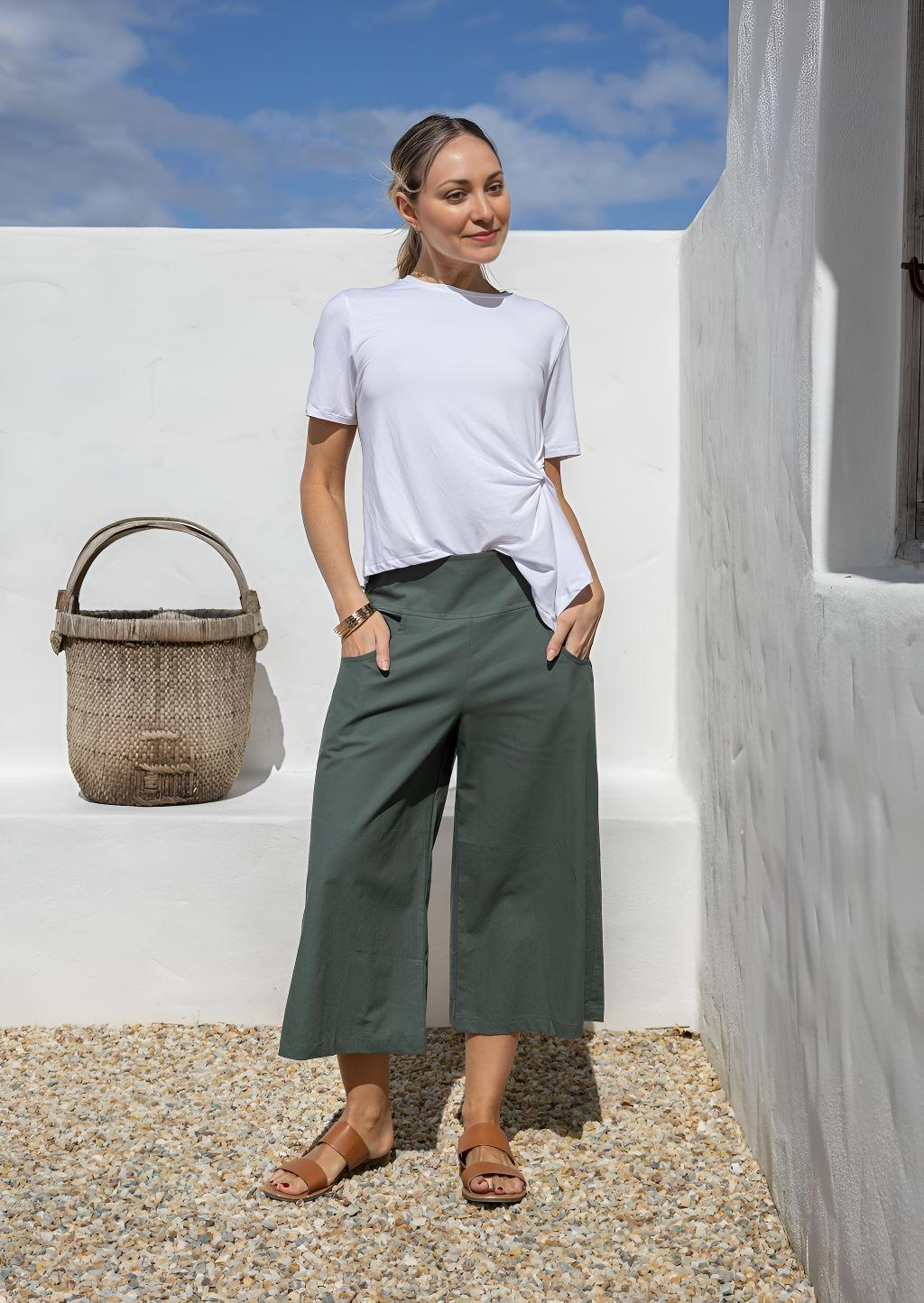Tenzin Pants Jungle Green