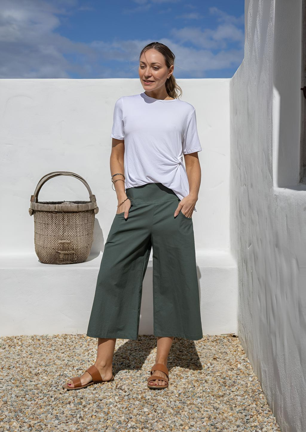 Tenzin Pants Jungle Green