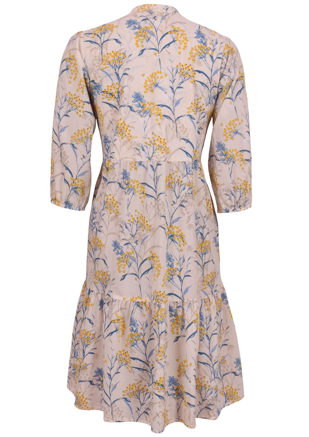 Tiered Midi Dress Blue Acacia