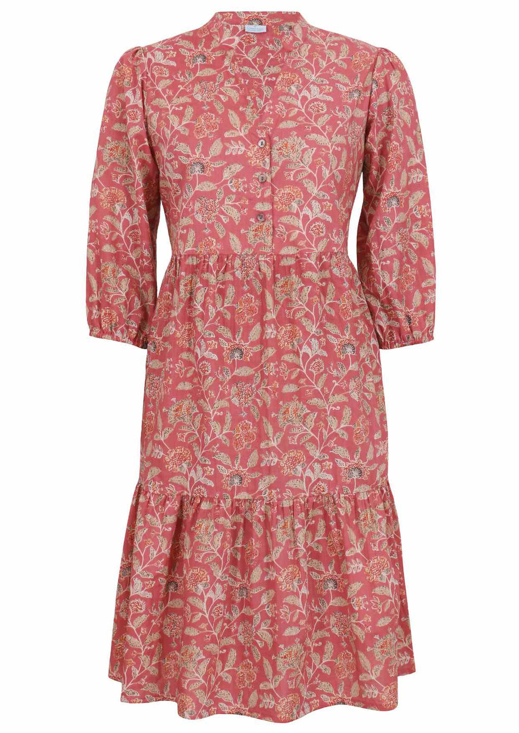 Tiered Midi Dress Dusk