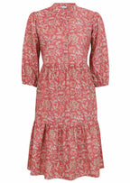 Tiered Midi Dress Dusk
