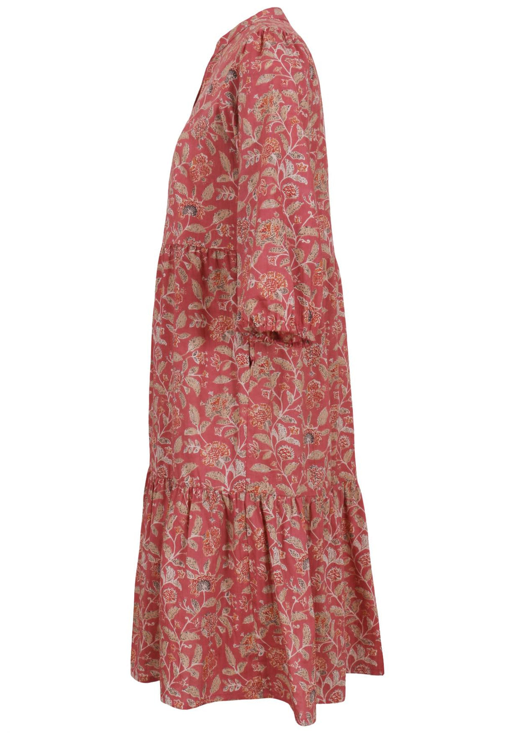 Tiered Midi Dress Dusk