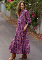 Tiered Maxi Dress Amethyst