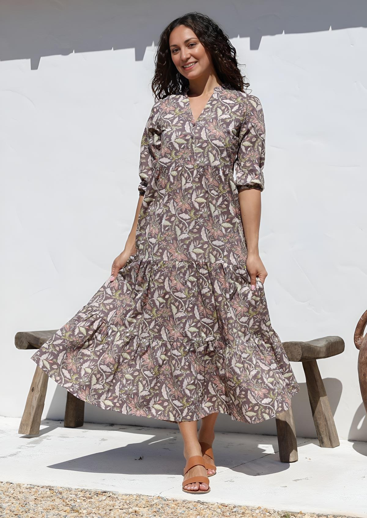 Tiered Maxi Dress Morialta