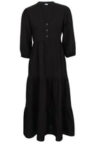 Tiered Maxi Dress Black