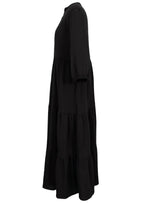 Tiered Maxi Dress Black