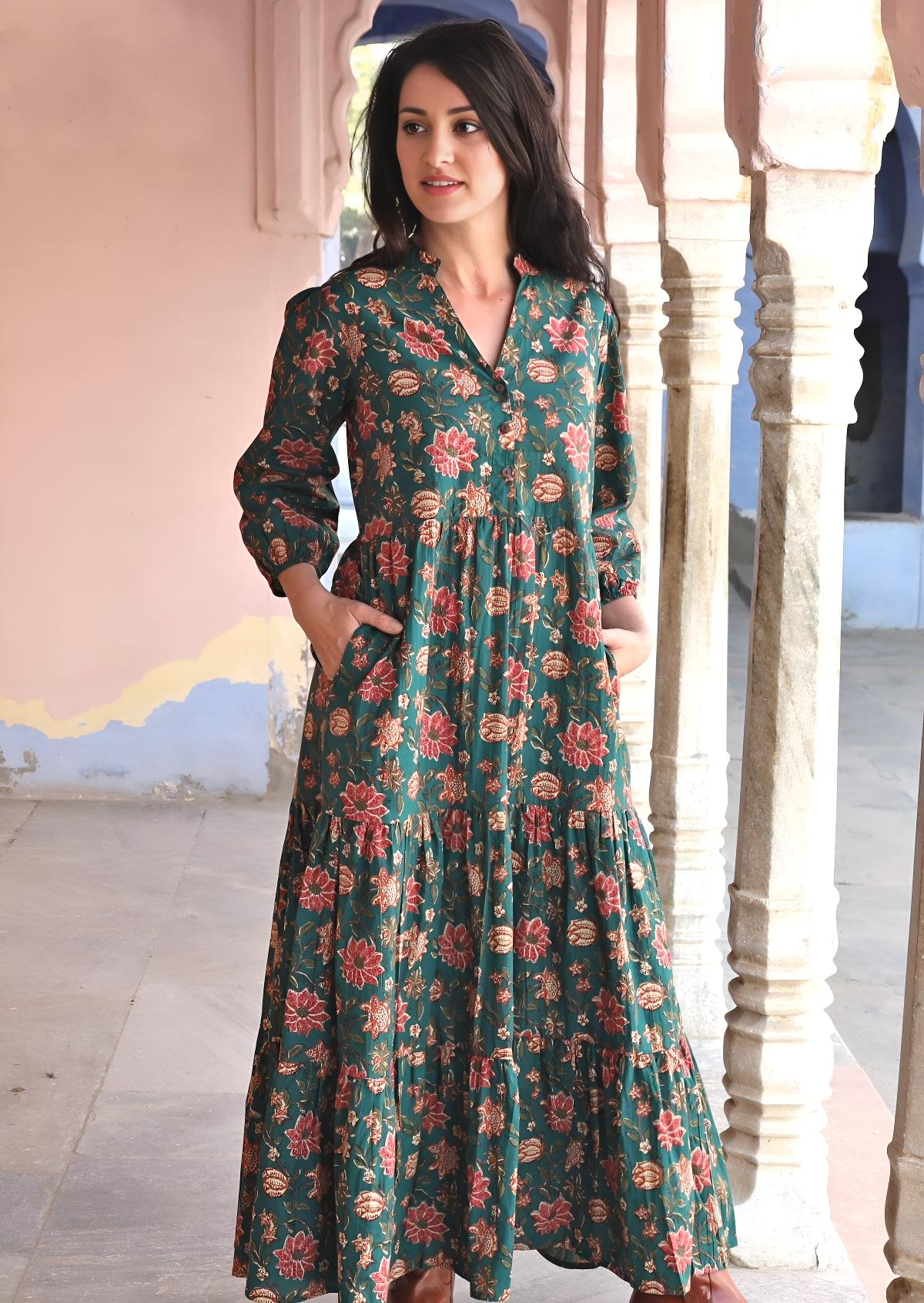 Tiered Maxi Dress Vanya