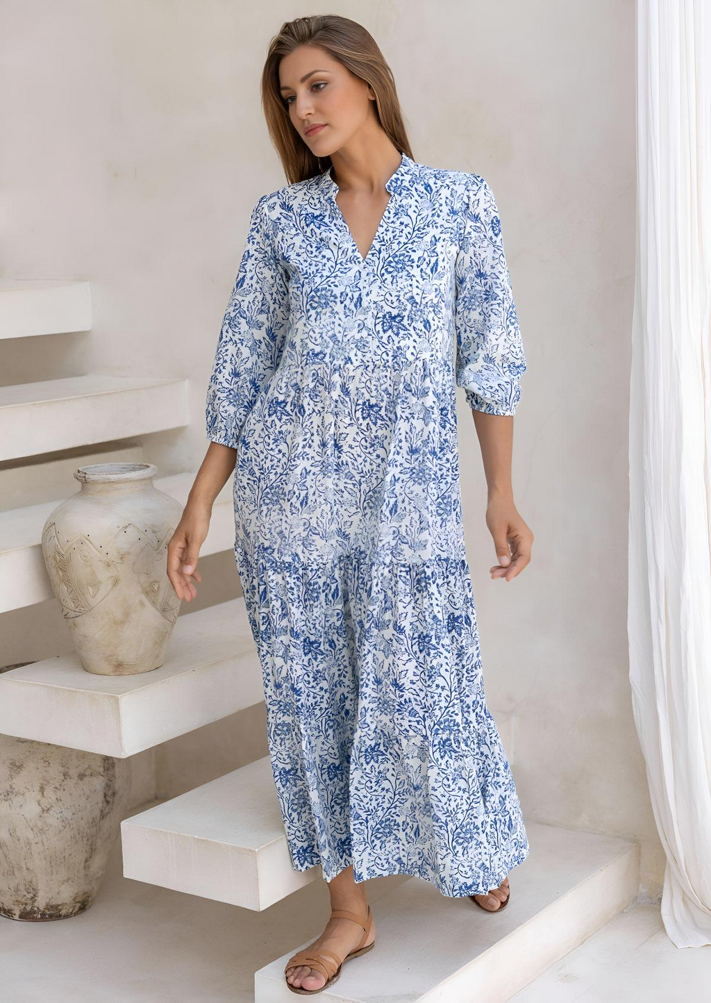 Tiered Maxi Dress Isha