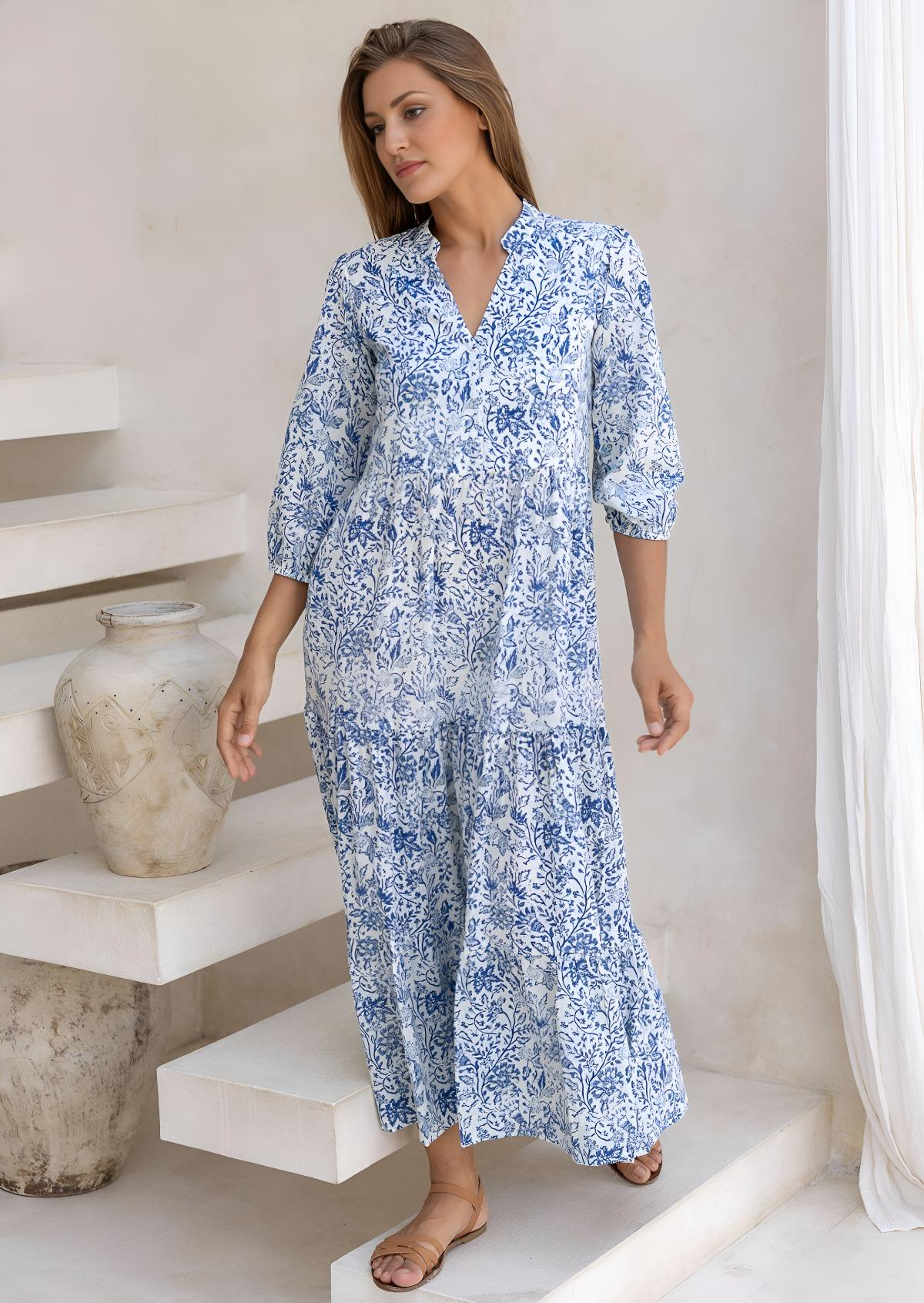 Tiered Maxi Dress Isha