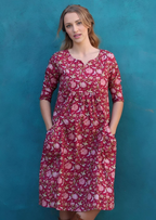 Tilda Dress Cranberry