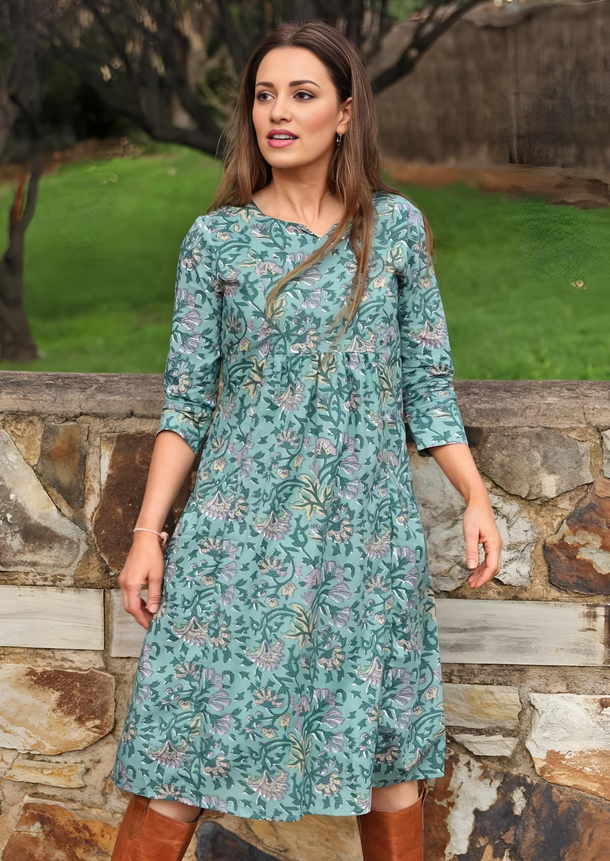Tilda Dress Sage