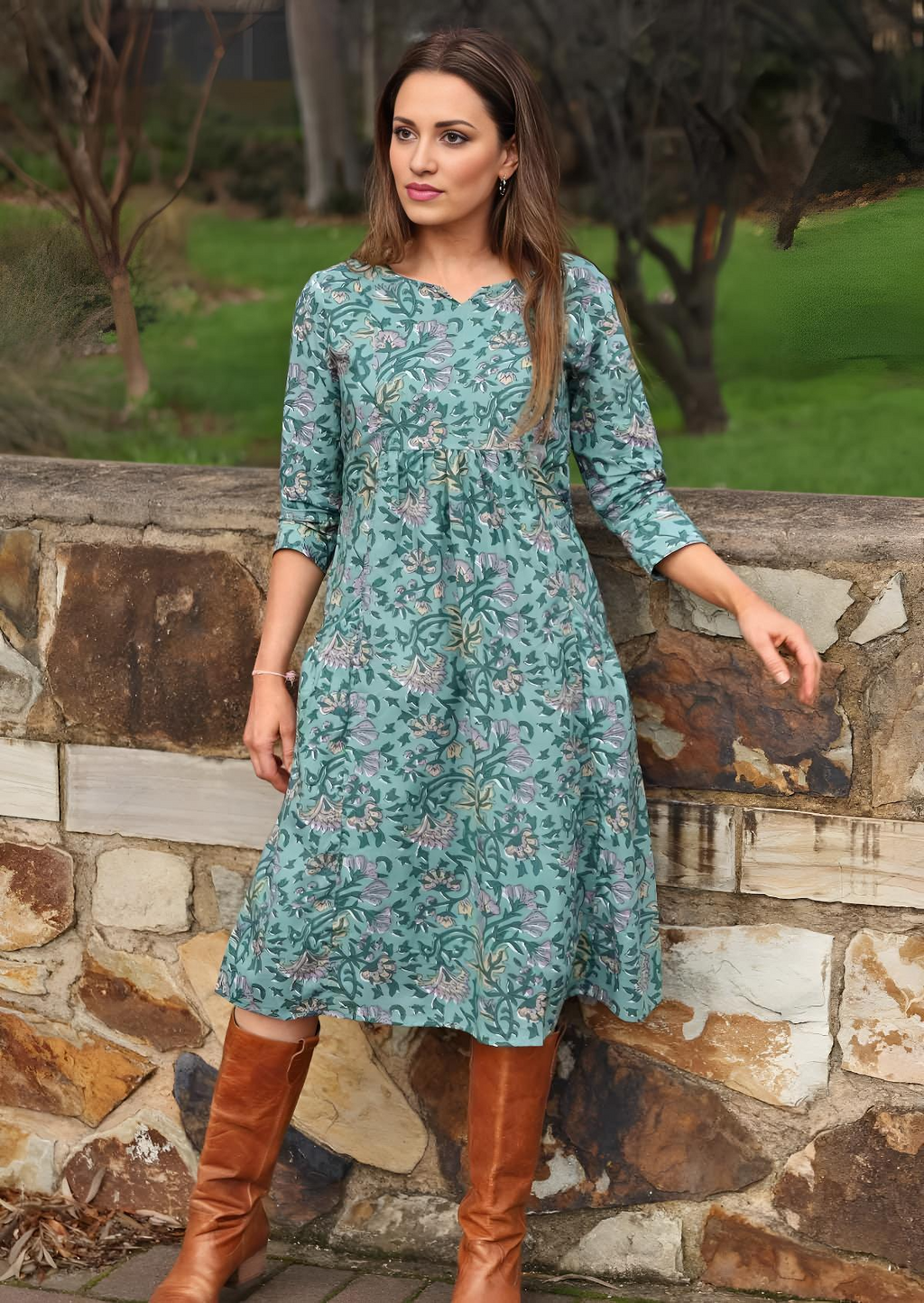 Tilda Dress Sage