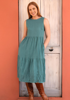 Tully Dress Sea Green