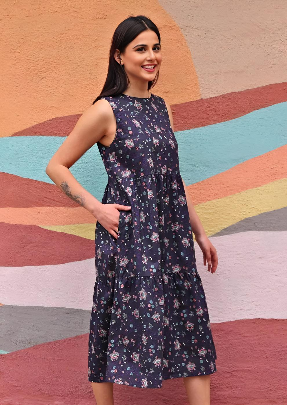 Tully Dress  Eventide