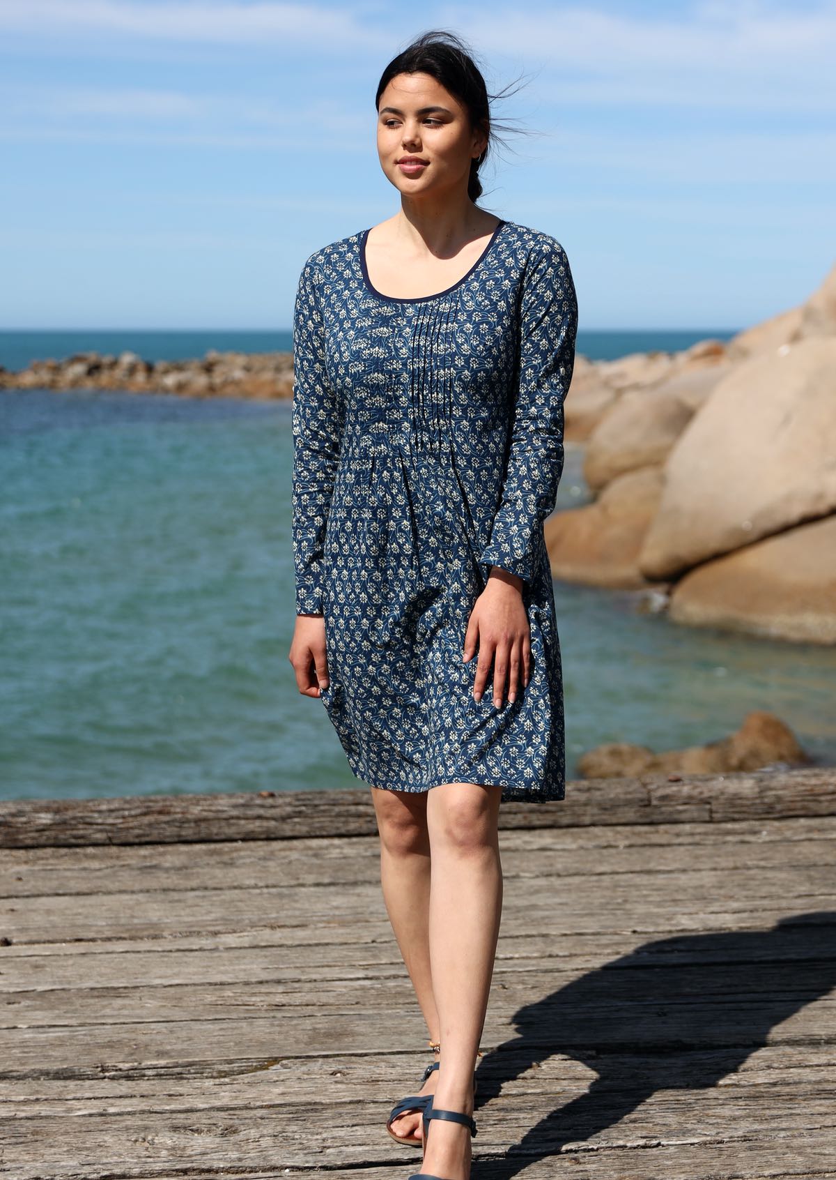 Bluebell Long Sleeve Tulsi Dress