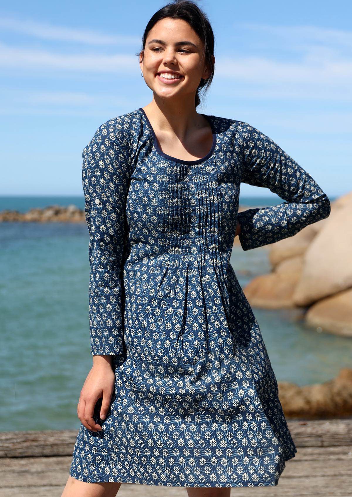 Bluebell Long Sleeve Tulsi Dress