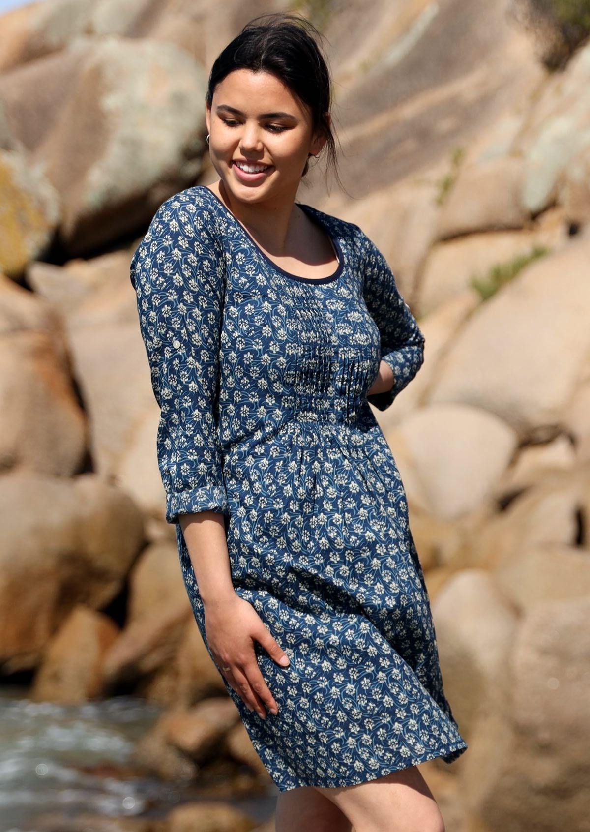 Bluebell Long Sleeve Tulsi Dress