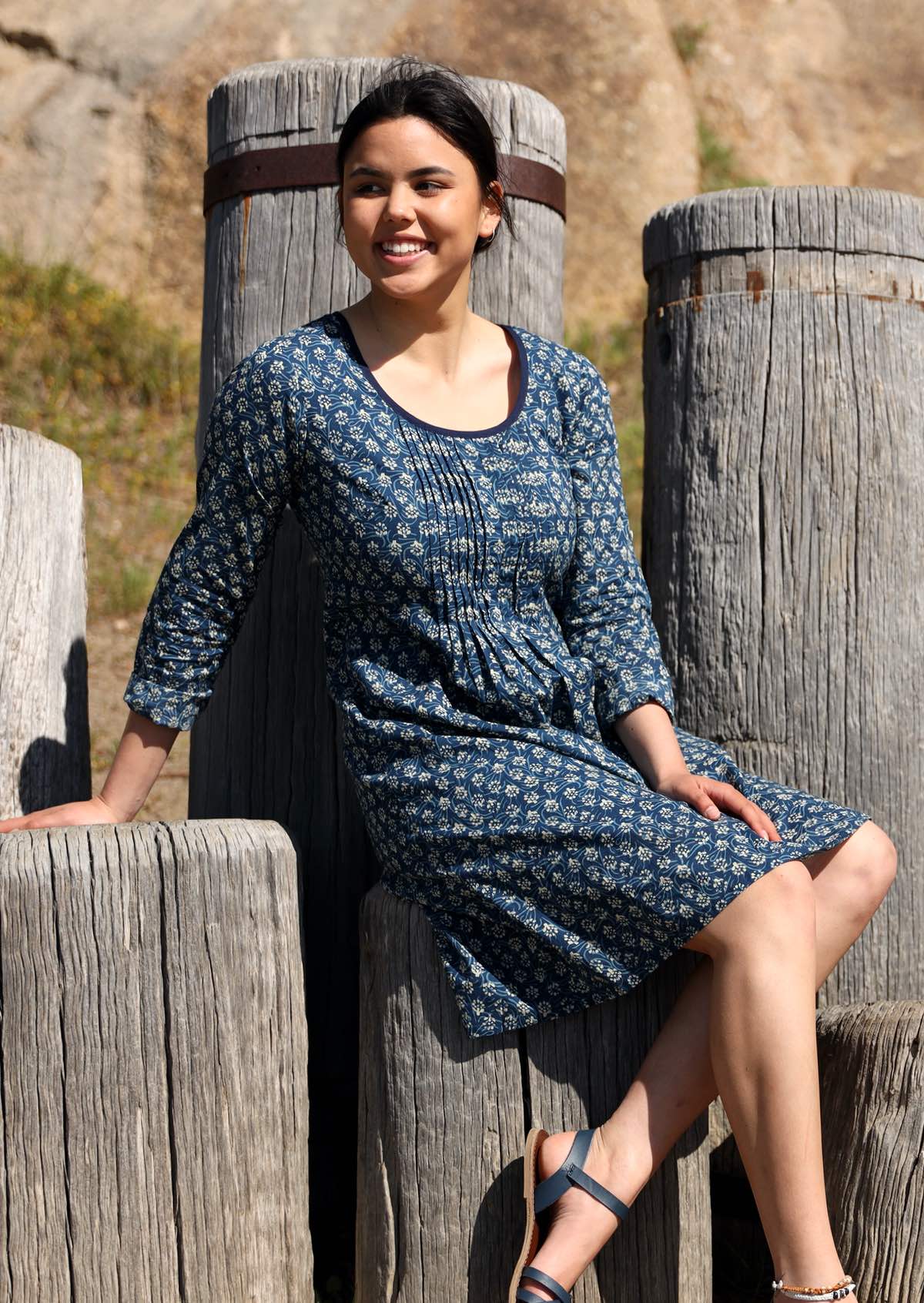 Bluebell Long Sleeve Tulsi Dress