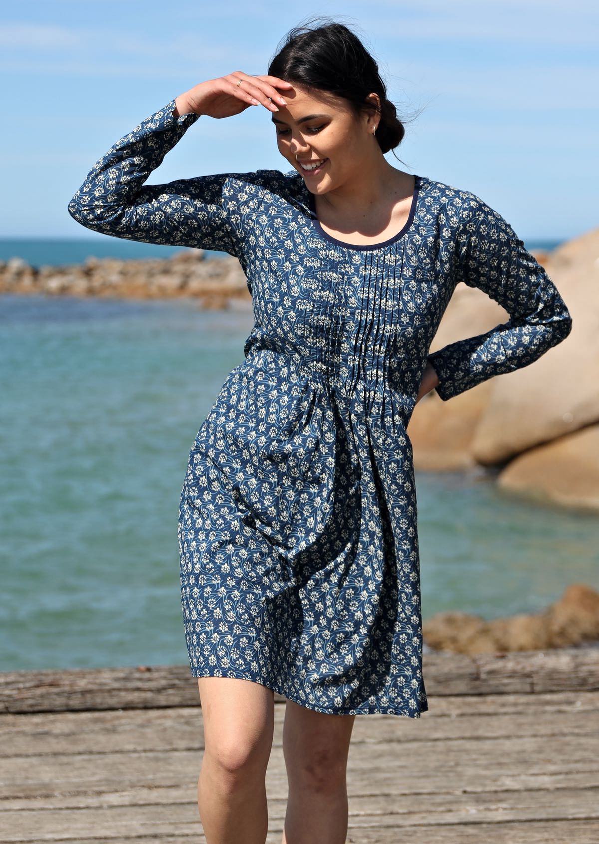 Bluebell Long Sleeve Tulsi Dress