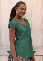 Tulsi Top Hunter Green