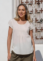 Tulsi Top Natural White