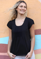 Tulsi Top Black