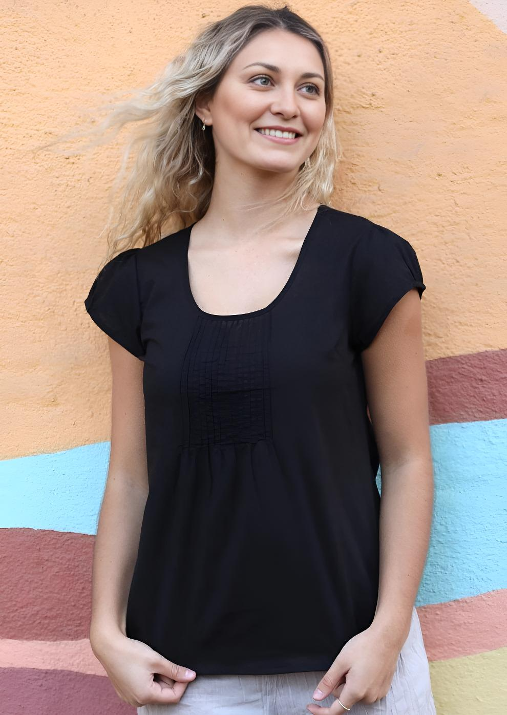 Tulsi Top Black