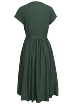 Vivien Dress Jungle Green