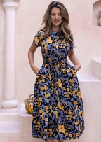Vivien Dress Night Shade
