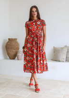 Vivien Dress Mistlerose