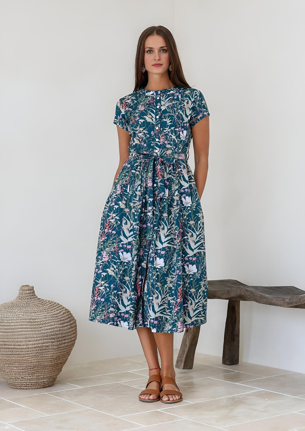 Vivien Dress Verdure