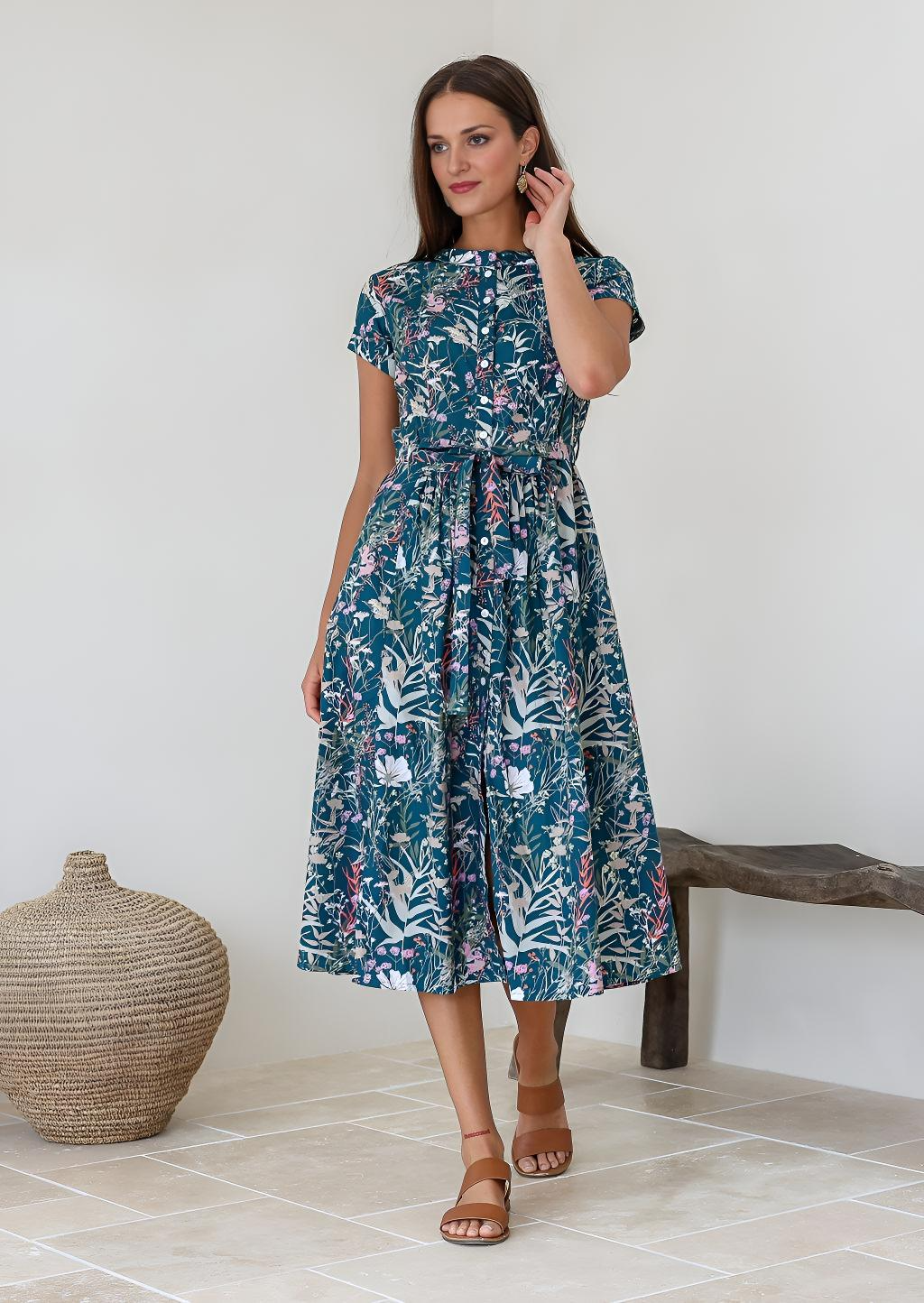 Vivien Dress Verdure