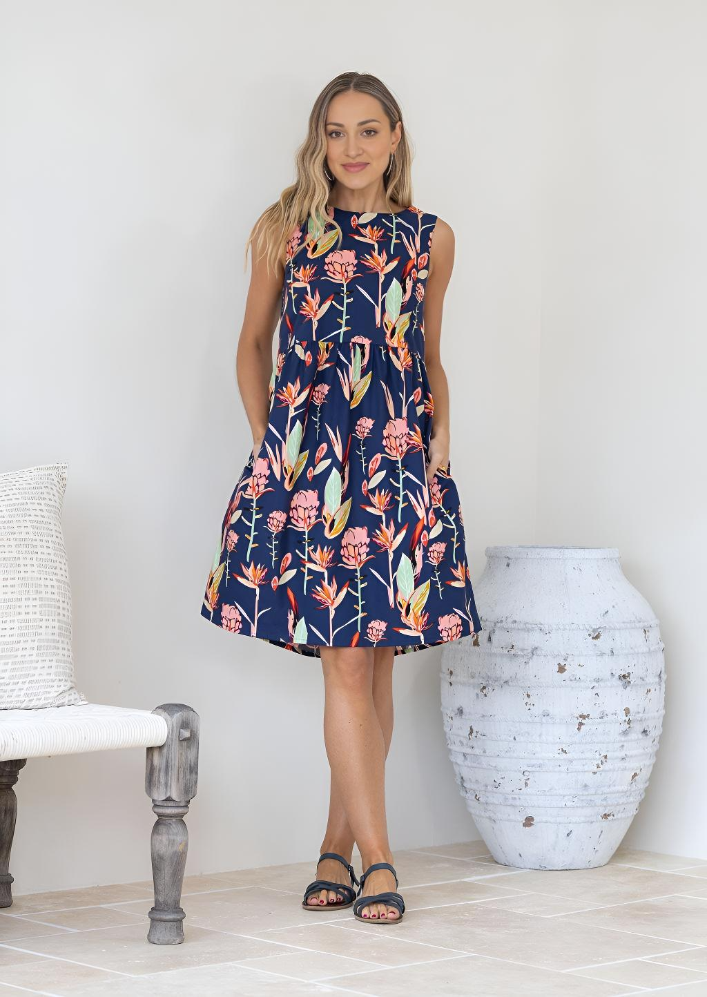 Willow Dress Bird of Paradise