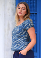 Yasmin Top Bluebell