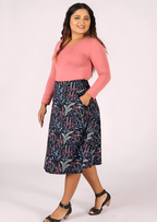Zarah Skirt Obsidian