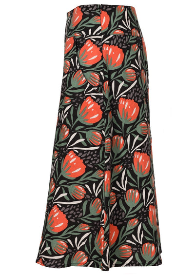 Hidden side zip makes dressing easy and pockets make life easy